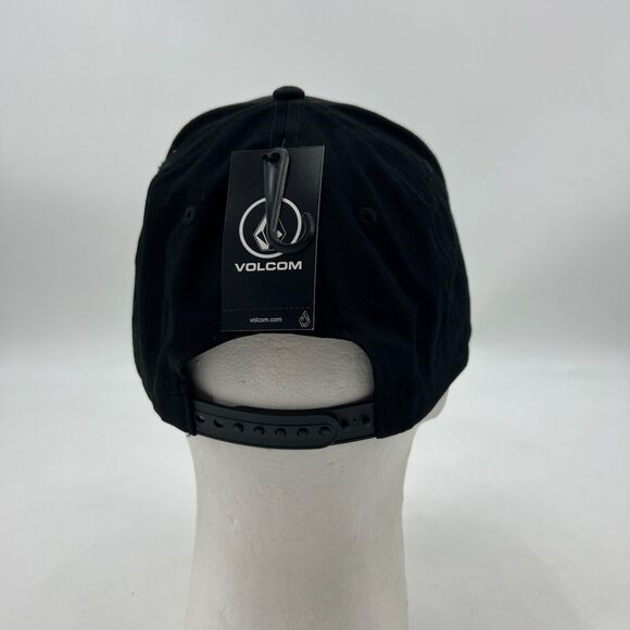 Volcom Hat Mens One Size V Quarter Snapback Cotton Medium Weight Twill Woven - Picture 5 of 12